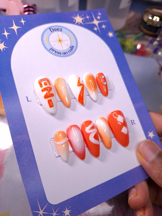 Enhypen 'Orange Blood' inspired